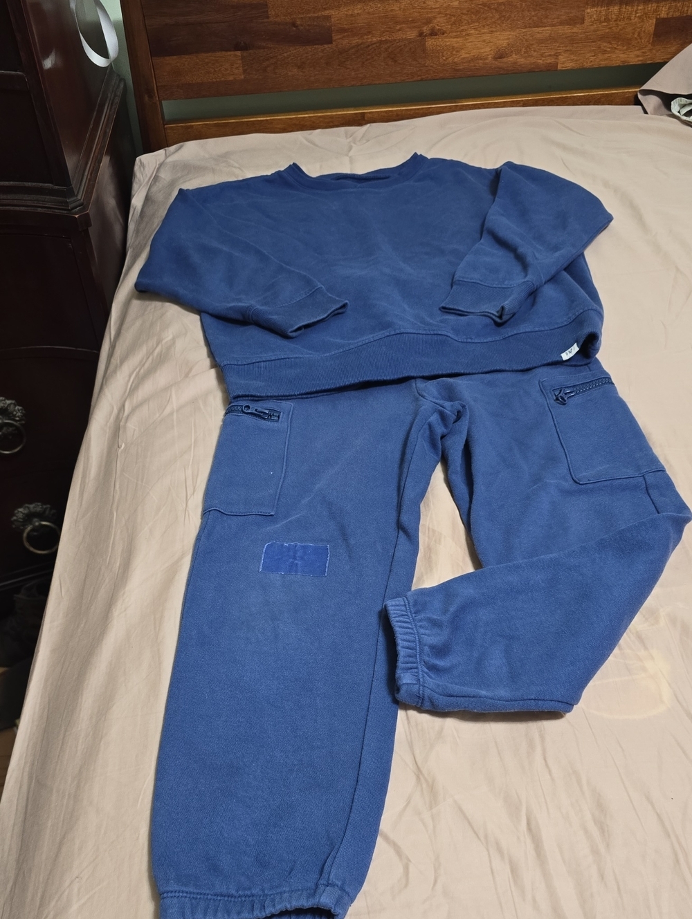 GAP Kids Blue Two-Piece Sweatshirt & Sweatpants
